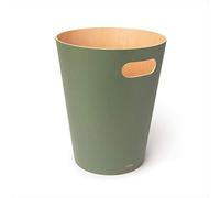 Umbra Woodrow Poubelle Ou Corbeille À Papier Moderne En Bois D'Une Capacité De 7.5 L Pour Salle De Bain. Bureau. et Bien Plus Encore. Hêtre Commun. Épicéa