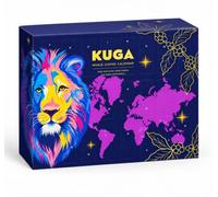 UMBRELLA® Calendrier de l'Avent Café Moulu 2026 - 24 sortes Fairtrade & Bio | 24 spécialités de café moulu du monde entier - une variété aromatique et le cadeau parfait pour tous les amateurs de café