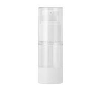 UMDHAIYI Flacon Pompe à Lotion Portable, pour Voyage et Usage Quotidien, avec Couvercle Transparent, Design Clair, matière Plastique, léger et Facile à Transporter (15 ML)