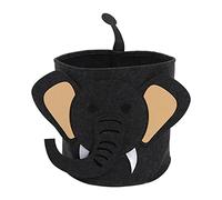 UMDHAIYI Panier à Linge en Coton épais 30x27cm, Animaux de Dessin animé, Jouets pour Enfants, débris ménagers, vêtements Sales, Seau de Rangement (Style éléphant)