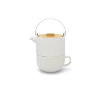 Bredemeijer Théière UMEA TEA FOR ONE 500 ml avec tasse à thé blanche