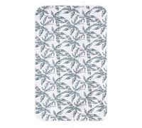 Umiin Grand Tapis Repassage 75x120 cm Pliable Ironing Mat Grande Surface Coton Feutre épais Multifonction Table lit canapé Repassage Vertical - Motif Feuilles Naturelles