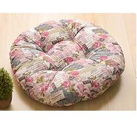 uministyle Lot de 2 coussins de chaise rembourrés pour jardin, salle à manger, coussin de chaise rond pour la maison et le bureau, 40 cm (couleur C)