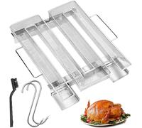 UMIWE Générateur De Fumée Froide, Serpentin Fumoir à Froid Pour Fumoir Viande et Poissons, en Acier Inoxydable Convient le Fumage à Froid Dans les Fumoirs, Barbecues, Fumeurs, Grils, Etc.