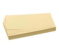 Umz 1020 04 Lot De 500 Cartes De Présentation,Rectangulaires,205x95 Mm,Idéales Pour Les Réunions,Les Entraînements,Les Formations Au Bureau Ou À L'hôtel Et Les Enseignants À L'école