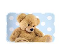 Un amour de tapis DOUX TED House Of Kids - 70x95 cm - Bleu