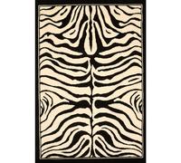 Un amour de tapis LYN1 ZEBRO - 60x110 cm - Noir