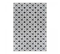 Un amour de tapis LYN11 N&B - 70x180 cm - Blanc