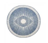 Un amour de tapis LYN2 B rond - Ø120 cm - Bleu