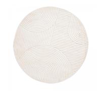 Un amour de tapis LYN9 CERNAN - Ø200 cm - Ecru