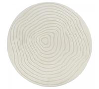 Un amour de tapis LYN9 SPIRATRI - Ø200 cm - Crème