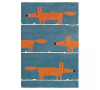 Un amour de tapis MR FOX Scion - 90x150 - Bleu
