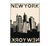Un amour de tapis New York City - 200x290 cm - Noir