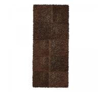 Un amour de tapis Shaggy N - 80x320 cm - Marron