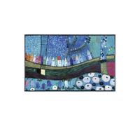 Un amour de tapis Stadt bleu - 50x75 cm - Bleu