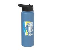 Un grimpeur qui élève ses rêves, une ascension à la fois Stainless Steel Insulated Water Bottle
