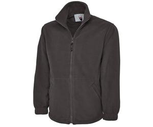 Un lassique Hommes Femmes Fermeture Éclair Micro Veste Polaire Casual Work