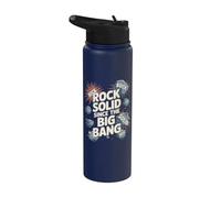 Un météore drôle, solide comme le roc depuis l'astéroïde Big Bang Stainless Steel Insulated Water Bottle