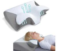 Un oreiller de rêve en mousse à mémoire de forme, pour un sommeil de qualité et une détente optimale en cas de douleurs.