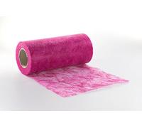 Unbekannt 25 m sizo Flor® Original Chemin de Table pour 20 cm, Couleur : Fuchsia