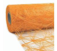 Unbekannt 25 m x 20 cm Sizoweb Chemin de Table en Non-tissé Chemin de Abricot Abricot pour Mariage
