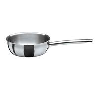 Unbekannt 415666024 Poêle sauteuse, Acier Inoxydable, Ø : 24 cm - Capacité : 3,4 l - Hauteur : 8,5 cm