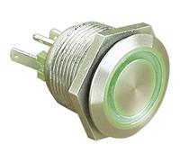 Unbekannt BULGIN MPI002/28/GN MPI002/28/GN Bouton Poussoir protégé Contre Le vandalisme 24 V/DC 0,05 A 1 x Off/(on) tas