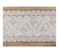 Unbekannt Chemin de Table en Dentelle Blanche 9 m