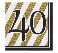 Unbekannt Creative Converting Lot de 16 Serviettes de Table en Papier Moderne 6 1/2 in 21