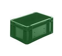 LA-KA-PE Conteneur de transport gerbable L300xl200xH145mm vert PP poignée traversante par Quantité:1