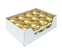 Unbekannt Lot de 24 bougies flottantes dorées Ø 45 mm