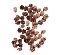 Unbekannt - Lot de 60 mini pommes de pin séchées pour décoration de Noël DIY
