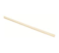 Unbekannt Nölle Manche à Balai en Bois 120 cm, Tête Ronde - Longueur: 1200 cm, Diamètre: 24 mm