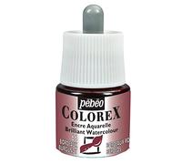 Unbekannt Pebeo d'encre Aquarelle Colorex, Pet, Bordeaux, 4,5 x 4,5 x 7 cm, 5 unités de