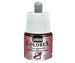Unbekannt Pebeo d'encre Aquarelle Colorex, Pet, Bordeaux, 4,5 x 4,5 x 7 cm, 5 unités de