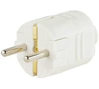 Unbekannt REV 0512010777 Fiche de contact de protection en plastique 250 V Blanc IP20