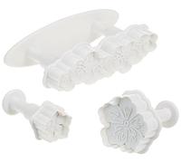 Unbekannt Städter 170605 Motif Fleur Lot de 3 avec éjecteur