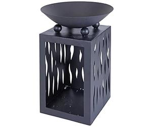 Unbekannt Vasque braséro sur Bois Roulement à 45 cm terrasse Feu Braséro
