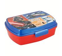 Unbranded 8020149 Star Wars Legend Boîte à Gouter Plastique Bleu 17,2 x 13,8 x 5,5 cm