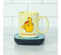 Uncanny Brands Hello Kitty and Friends Pompompurin Chauffe-tasse avec tasse pour garder votre boisson préférée au chaud - Arrêt automatique