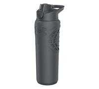 Under Armour Bouteille d'eau en acier inoxydable de 710 ml, isolée, crochet mousqueton de transport facile, étanche, enfants et adultes, tous sports, salle de sport
