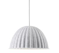 Under The Bell Pendant Lamp 55 Lampe de suspendue Muuto Blanc Mélange - 5710562213637