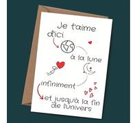 Une carte de la Saint-Valentin est le cadeau idéal pour la Saint-Valentin pour un petit ami, une petite amie et un mari. 1