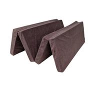 Une chauffeusse pliable 180 x 120 x 8 cm - 1021 Marron