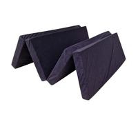 Une chauffeusse pliable 200 x 120 x 8 cm - 0001 Noir