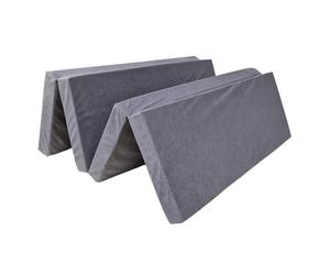 Une chauffeusse pliable 200 x 120 x 8 cm - 1008 Gris