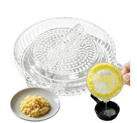 Une de râpe manuelle rotative avec poignée sans effort | Râpe multifonction pour légumes, oignons, sauces, fromage, chocolat, légumes, cuisine, préparation des aliments