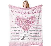 Une idée de cadeau très attentionnée pour votre belle-sœur ou votre sœur, une surprise de luxe au format 200 x 150 cm
