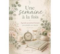 UNE SEMAINE À LA FOIS - Style 3: Agenda perpétuel