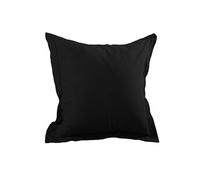 Une taie d'oreiller 65x65 cm - Noir